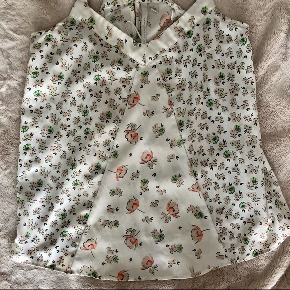 LC Lauren Conrad Floral Tank - Picture 3 of 6